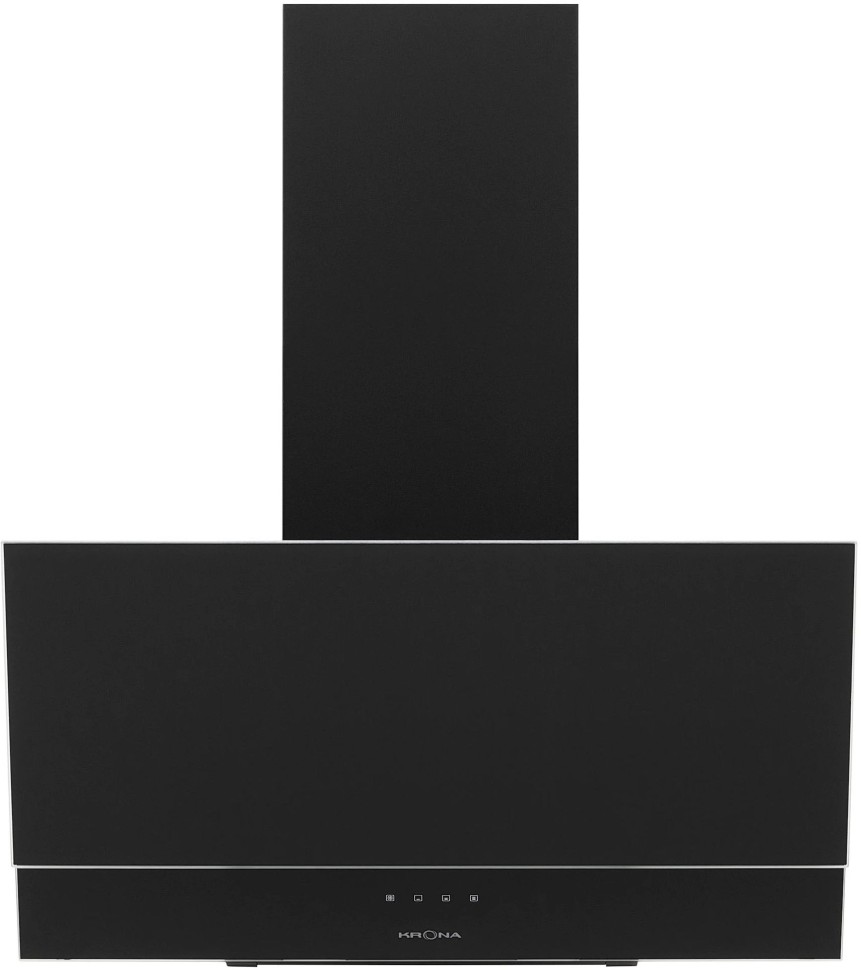 Вытяжка каминная Krona Verein Ii 600 S черный управление: сенсорное (1 мотор)