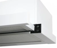 Вытяжка встраиваемая Lex HIDE 500 белый управление: кнопочное (1 мотор)