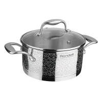 Кастрюля Rondell Vintage RDS-343 3л. d=20см (с крышкой) стальной