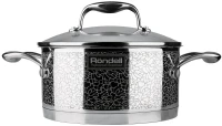 Кастрюля Rondell Vintage RDS-343 3л. d=20см (с крышкой) стальной