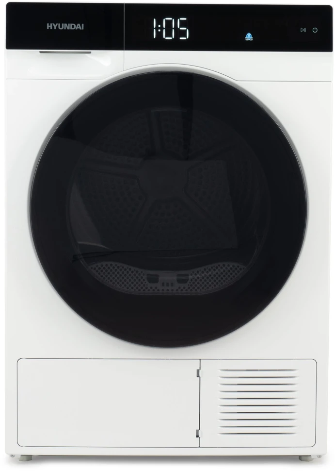 Сушильная машина Hyundai DFE9429 кл.энер.:A++ макс.загр.:10кг белый