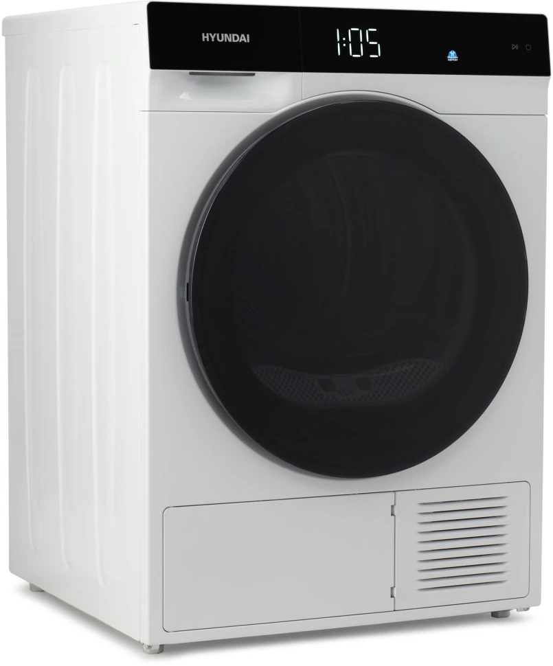 Сушильная машина Hyundai DFE9429 кл.энер.:A++ макс.загр.:10кг белый