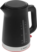 Чайник электрический Bosch TWK4M 1.7л. черный корпус: пластик (TWK4M223)
