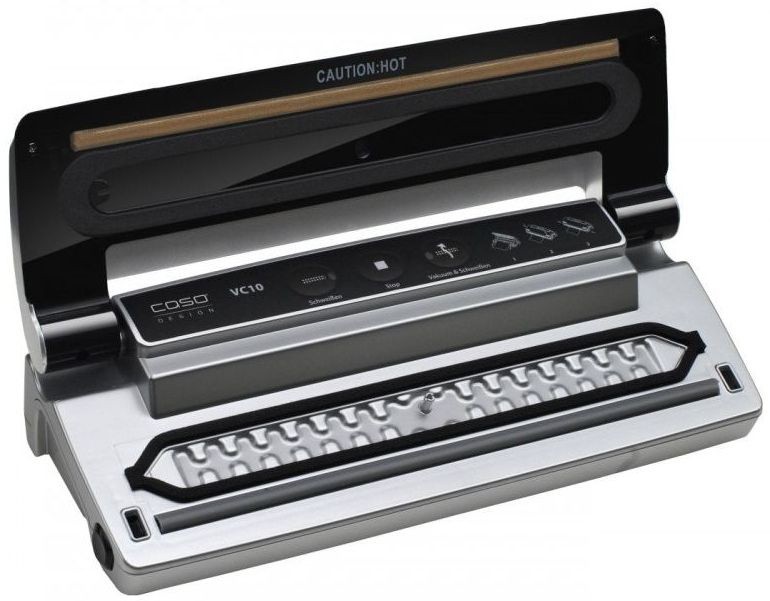 Вакуумный упаковщик Caso VC 10 110Вт 9л/мин шир.пак.:30см серебристый (00-00000722)