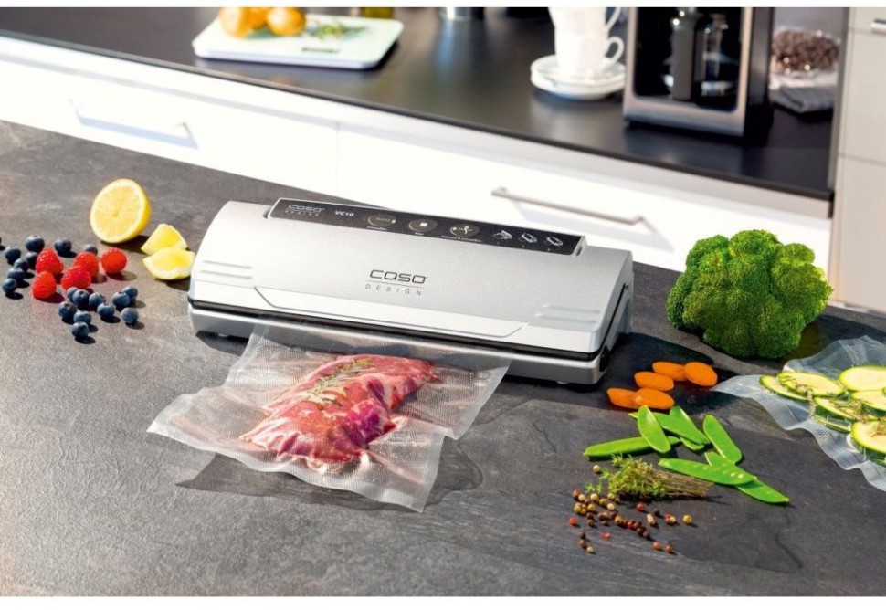 Вакуумный упаковщик Caso VC 10 110Вт 9л/мин шир.пак.:30см серебристый (00-00000722)