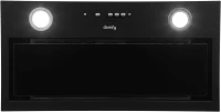 Вытяжка встраиваемая Domfy DM6036BB BG черный управление: кнопочное (1 мотор)