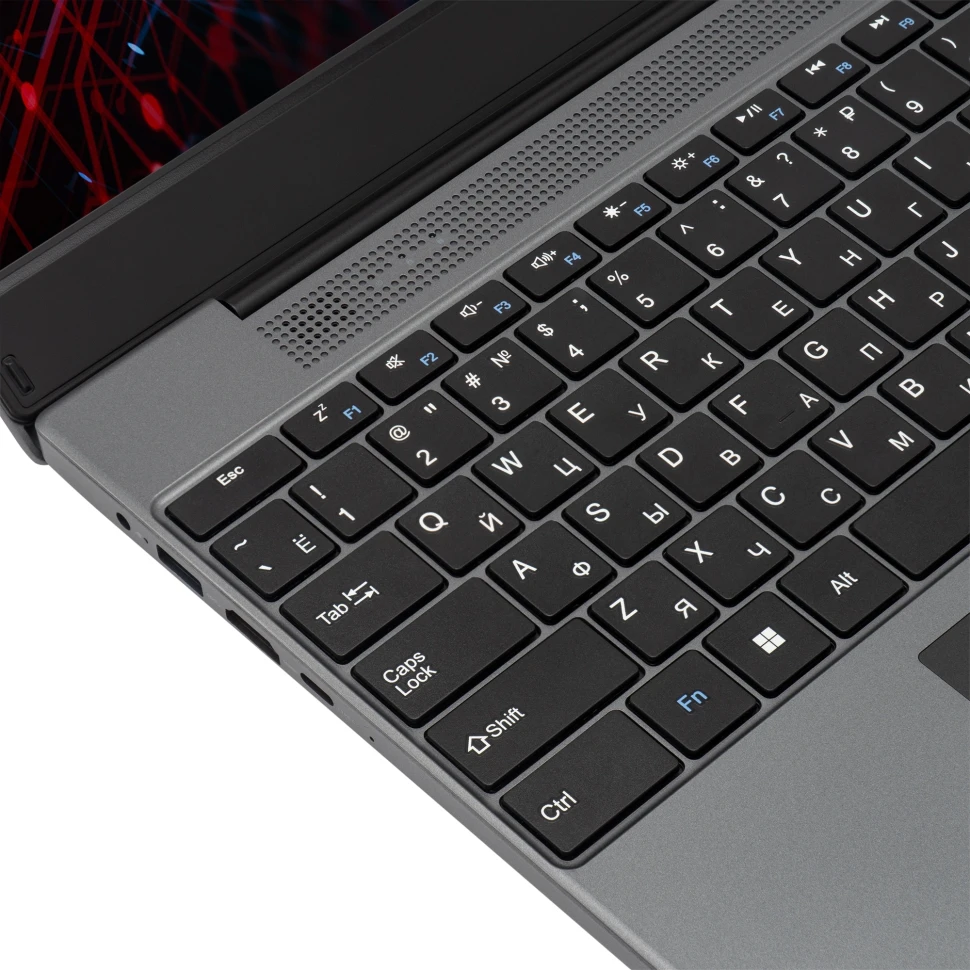 Ноутбук IRU Tactio 15PHR Ryzen 7 5825U 16Gb SSD512Gb AMD Radeon Graphics 15.6" IPS FHD (1920x1080) Windows 11 Pro 64 black WiFi BT Cam 4000mAh (2150142)  