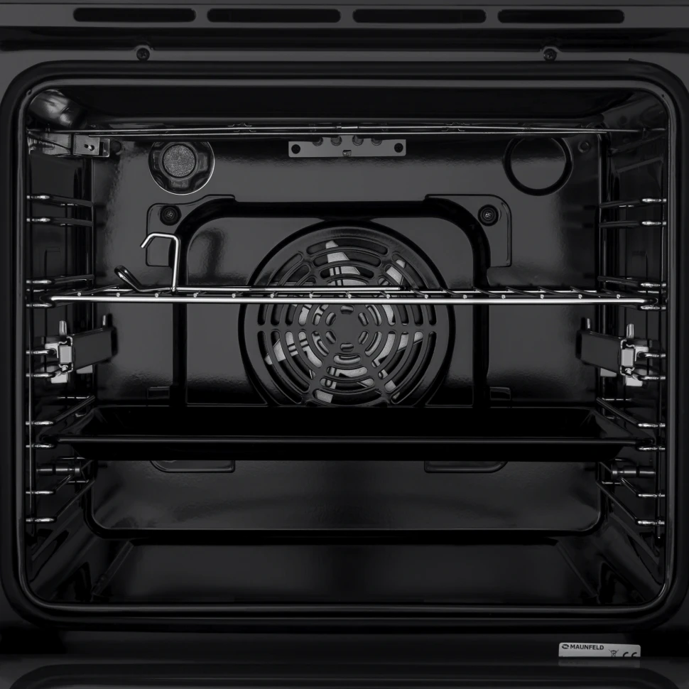 Духовой шкаф Электрический Maunfeld EOEFG.566RBG.RT черный  